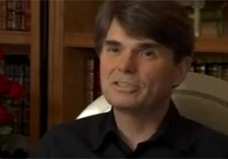 Dean Koontz with Trixie