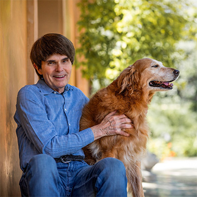 Holidays wishes from Elsa Koontz, dog.